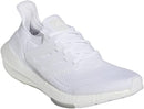 Adidas Women's Ultraboost 21 Running Shoe White/White/Grey Size 7 FY0403 Like New