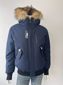 MACKAGE MEN DIXON NORDIC TECH DOWN BOMBER NAVY SIZE 44 2X-LARGE - Like New