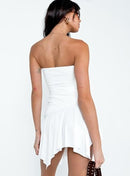PRINCESS POLLY WOMEN'S ADONIS MINI DRESS - SIZE: WOMEN SIZE 6 - WHITE - Brand New