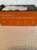 SKIGHT TIRE INFLATOR, EMERGENCY TIRE SOCCER BASKETBALL INFLATOR - BLACK/ORANGE - Like New