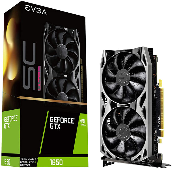EVGA GeForce GTX 1650 SC Ultra Gaming 4GB GDDR6 Graphics Card 04G-P4-1257-KR Like New