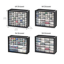 IRIS USA 44-Drawer Small Parts Storage Cabinet Crafts Made in USA Black - Brand New