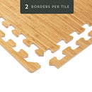 Forest Floor 3/8 Inch Thick Foam Tiles, Premium Wood Grain, 24 Sq Ft, B010MCY0RY - Brand New