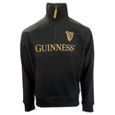 Guinness Black Emblem 1/4 Zip Sweatshirt (XXLarge) - Brand New