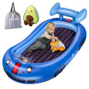 AASSOO, Inflatable Toddler Bed Blow Up Travel Bed with Sides AS-HF003 - Blue - Like New