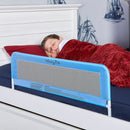 DREAM ON ME ADJUSTABLE TODDLER BED RAIL, BLUE MESH - BLUE - Like New