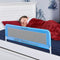 DREAM ON ME ADJUSTABLE TODDLER BED RAIL, BLUE MESH - BLUE - Like New