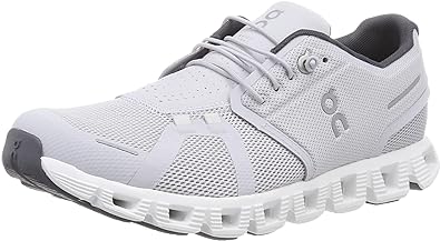 59.98909 On Running Men's Cloud 5 Sneakers Glacier/White Size - Scratch & Dent