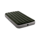 Intex 64763E DuraBeam Downy Air Mattress: Fiber-Tech, Queen, Pump, 10" - Grey - Like New