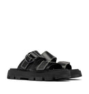 2113111 SOREL WOMEN'S REIN SLIDE SANDALS BLACK/BLACK SIZE 7.5 - Brand New