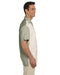 HARRITON M575 MEN'S TWO-TONE BAHAMA CORD CAMP SHIRT SIZE 2XL - GREEN MIST/CREME - Like New