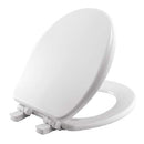 MAYFAIR 64SLOW-000 SLOW CLOSE ROUND TOILET SEAT 864SLOWB-000 - WHITE - Like New