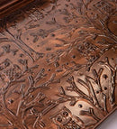 Wind & Weather 30" Long by 13" Wide by 2" Deep Dark Copper Metal Boot Tray - Brand New