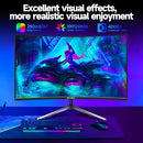 ZZA 32-Inch QHD Curved Gaming Monitor 165Hz/180Hz FreeSync, G-Sync - Black Like New