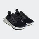 Adidas Mens Ultraboost Light Running Shoes - SIZE 12 - BLACK/BLACK/CRYSTAL WHITE Like New