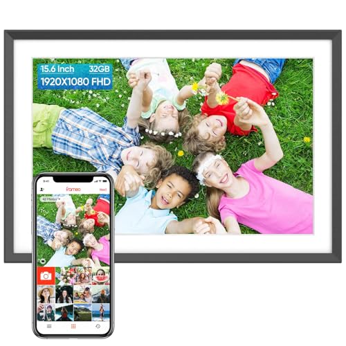 ARZOPA Digital Picture Frame 15.6" Large WiFi Digital Electronic Photo Frame Like New