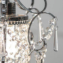 BLUE SPACE PD-RL4028 JESS CRYSTAL CHANDELIER, 1 11" X 15", CHROME - Like New