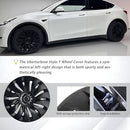 KAVANIC FITS TESLA MODEL Y WHEEL COVER HUBCAP 19" KA4-MY-UT - MATTE BLACK Like New