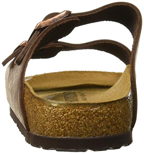 BIRKENSTOCK UNISEX ARIZONA SANDAL SIZE: MEN 4 WOMEN 6 - HABANA OILED LEATHER - Brand New