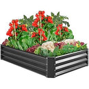 Best Choice Products Raised Garden Bed Box Plants 6x3x1ft B0878XGR6T - Gray - Brand New