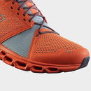 ON CLOUDSTRATUS MEN'S SHOES, ORANGE/WASH, SIZE 12 - Like New