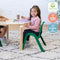 ECR4Kids SitRight Chair, Classroom Seating, Green, 4-Pack Like New