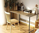 Viewee 47" Computer Desk with Movable Monitor Stand Riser- B08T1RVD4D - Brown - Brand New