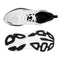 1123202 HOKA ONE ONE HOKA MEN'S M BONDI 8 WHITE/BLACK SIZE 12.5 - Like New