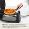 BELLA Classic Rotating Belgian Waffle Maker 13991 - STAINLESS STEEL Like New