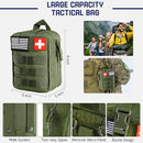 Survival Kits, 149Pcs Survival Gear First Aid Kit IFAK with Molle System Like New