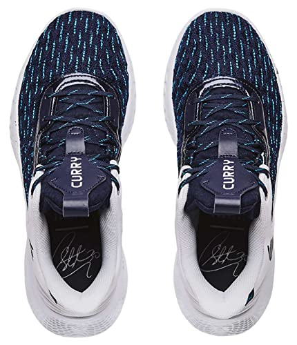 3025631 TEAM CURRY 9 UNISEX M4.5 W6 - White/Navy Like New