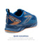 1103951D405 BROOKS MEN’S LEVITATE 6 NEUTRAL SHOE, CLASSIC BLUE/ORANGE - SIZE 7.5 Like New