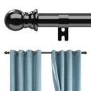 YOHSUGO CURTAIN RODS 28-54" 1" HEAVY SPLICING ROD WITH BRACKET - BLACK - Like New
