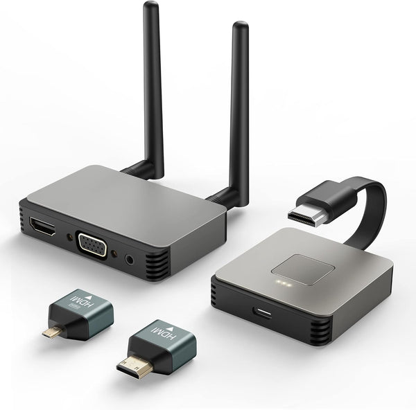 BRAIDOL Wireless HDMI Transmitter/Receiver 4K, Wireless HDMI - Scratch & Dent