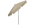 ASTELLA 7.5-FOOT ALUMINUM MARKET PATIO UMBRELLA FIBERGLASS RIBS MANUAL - TAN - Like New
