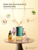 AIRNASA WATERLESS ESSENTIAL OIL RECHARGEABLE SCENT DIFFUSER FOR HOME AND CAR - Like New