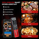 Wireless Meat Thermometer, Digital Food Thermometer for Cooking - Scratch & Dent