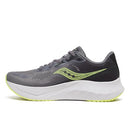 SAUCONY MEN'S TIDE 2 SNEAKERS CARBON/PRIMROSE SIZE 9 - Like New