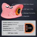 STILEFIX NECK MASSAGER PILLOW 3 ADJUSTABLE MODES PORTABLE NECK - PINK - Like New