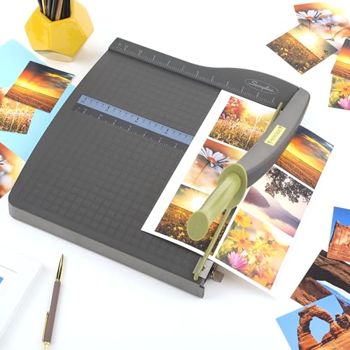 SWINGLINE PAPER CUTTER, GUILLOTINE TRIMMER, 12", CLASSICCUT LITE 9312 - GRAY - Like New