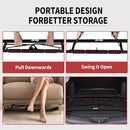 IRON AGE PULL UP BAR FOR DOORWAY, ENHANCED SMART HOOK ANGLED GRIP - BLACK/RED - Like New