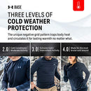 Under Armour Men's Packaged Base 4.0 Crew T-Shirt - Size Medium - Black - Like New