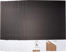 ONE EARTH COMPANY ONE EARTH CORRUGATED CARDBOARD TRASH BOXES - BLACK - Like New