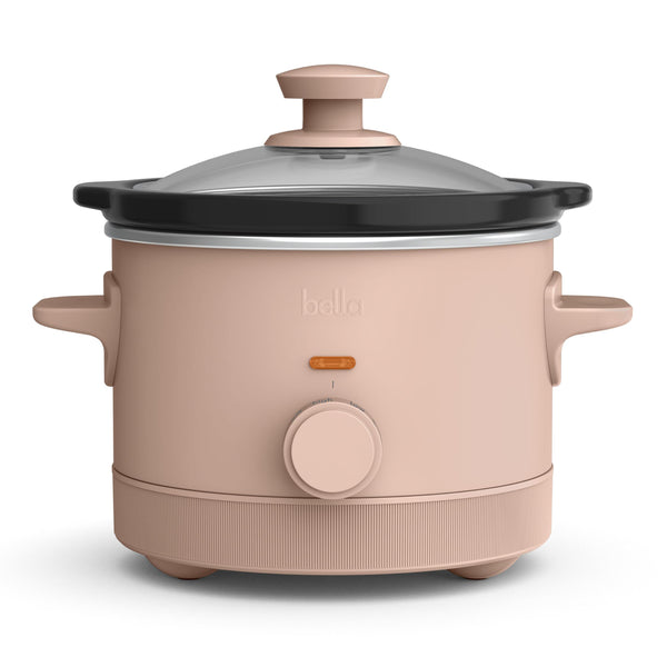 BELLA 1.5 QT SLOW COOKER 3 HEAT MANUAL CONTROL EVERGOOD™ CERAMIC - BLOSSOM - Like New