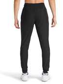 REEBOK MEN'S STRIKER PANT, FIT, 30” INSEAM, POLY FABRIC - SIZE S - BLACK - Brand New