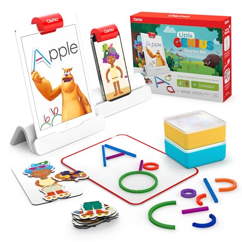 Osmo - Little Genius Starter Kit for iPad & iPhone (Osmo iPad Base Included) - Like New