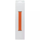 APPLE BRAIDED SOLO LOOP BAND 41MM - SIZE 4 - BRIGHT ORANGE - Brand New