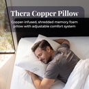 Dr. Pillow Thera Copper Pillow 1 Count Pack of 1 White - Brand New