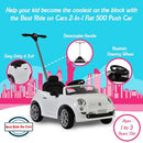 BEST RIDE ON CARS BABY TODDLER PUSH CAR STROLLER, 40 POUND CAPACITY - WHITE - Brand New
