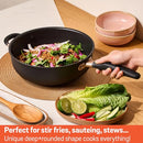 MEYER NONSTICK CHEF'S PAN 4.5 QUART 10" INDUCTION COMPATIBLE DEEP PAN 81217 - Like New
